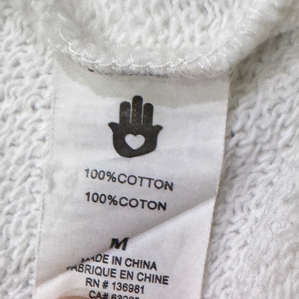 Spiritual Gangster White Easy Perfect Terry Sweatpants - Picture 6 of 6
